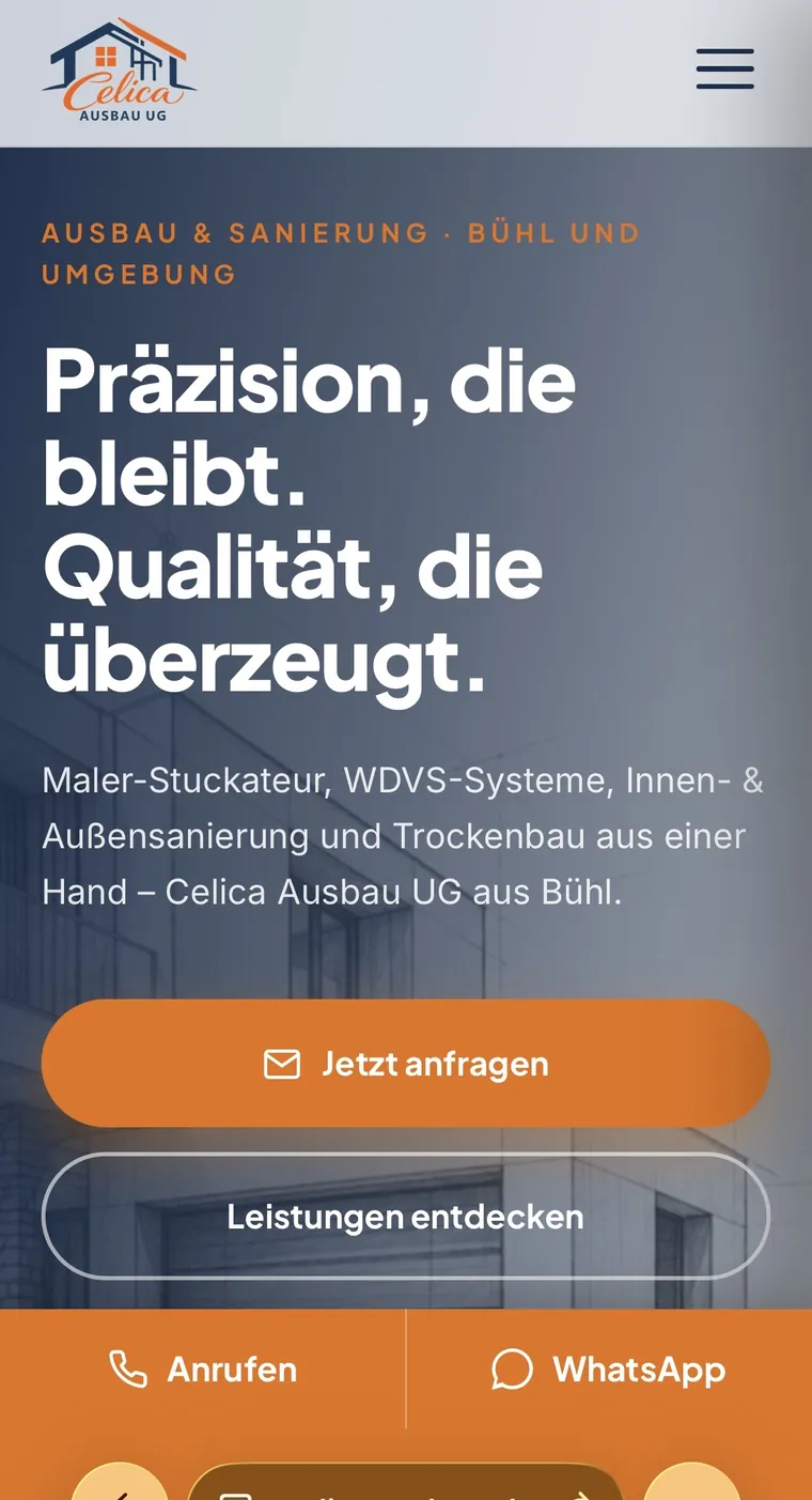 Website Celica Ausbau UG